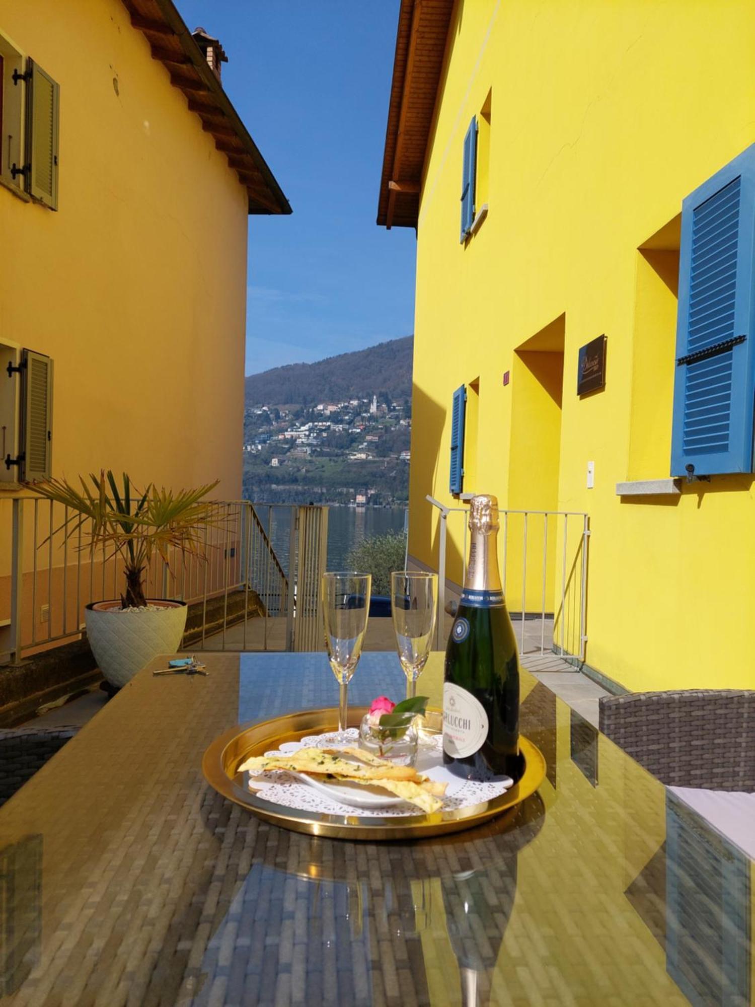 Dolceresio Lugano Lake B&B Brusino Arsizio Ngoại thất bức ảnh